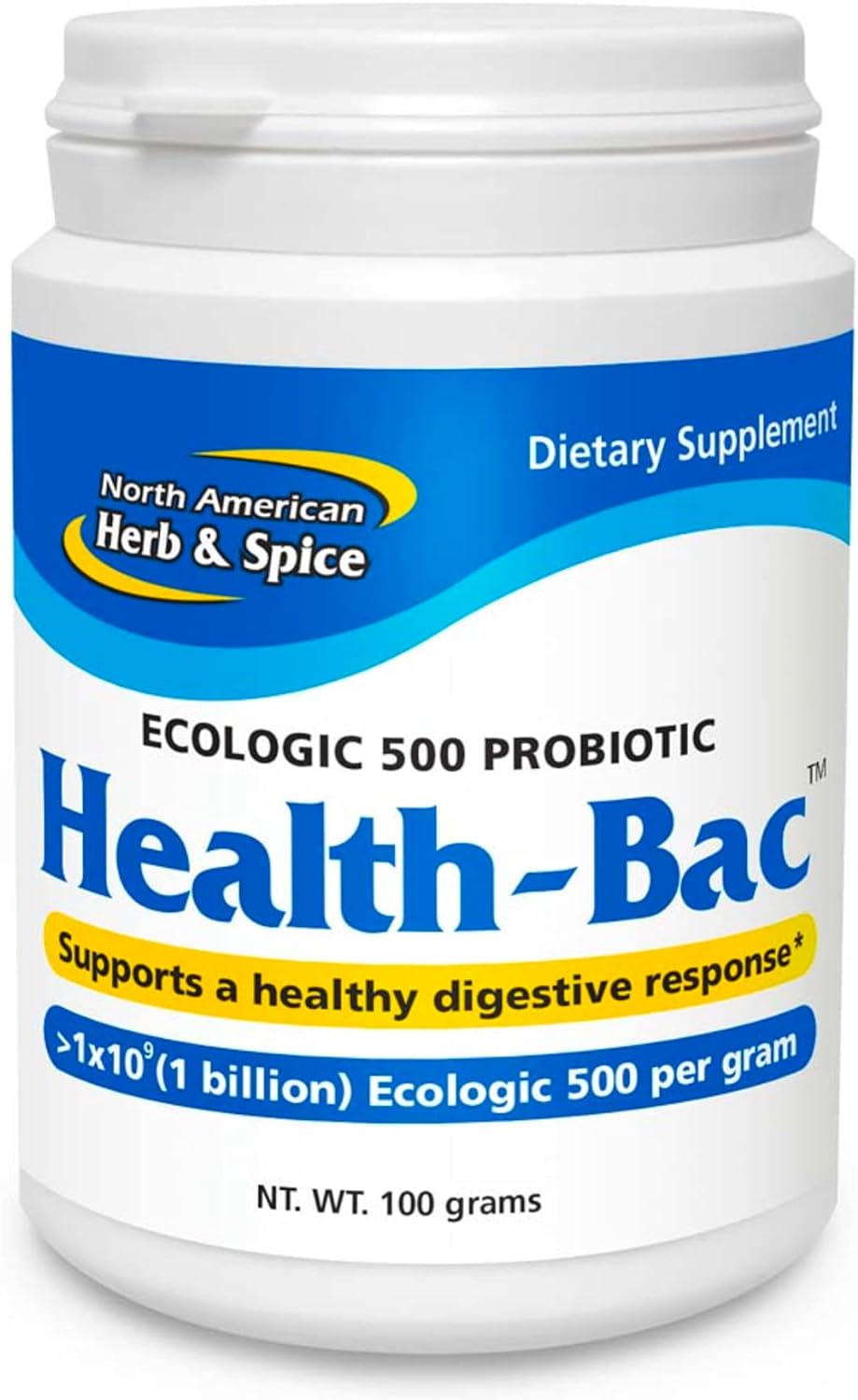 North American Herb & Spice Health-Bac - 100 Grams - Clinically Tested4.8 Ounces
