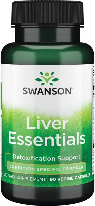 Swanson Liver Essentials 90 Veg Capsules3.17 Ounces