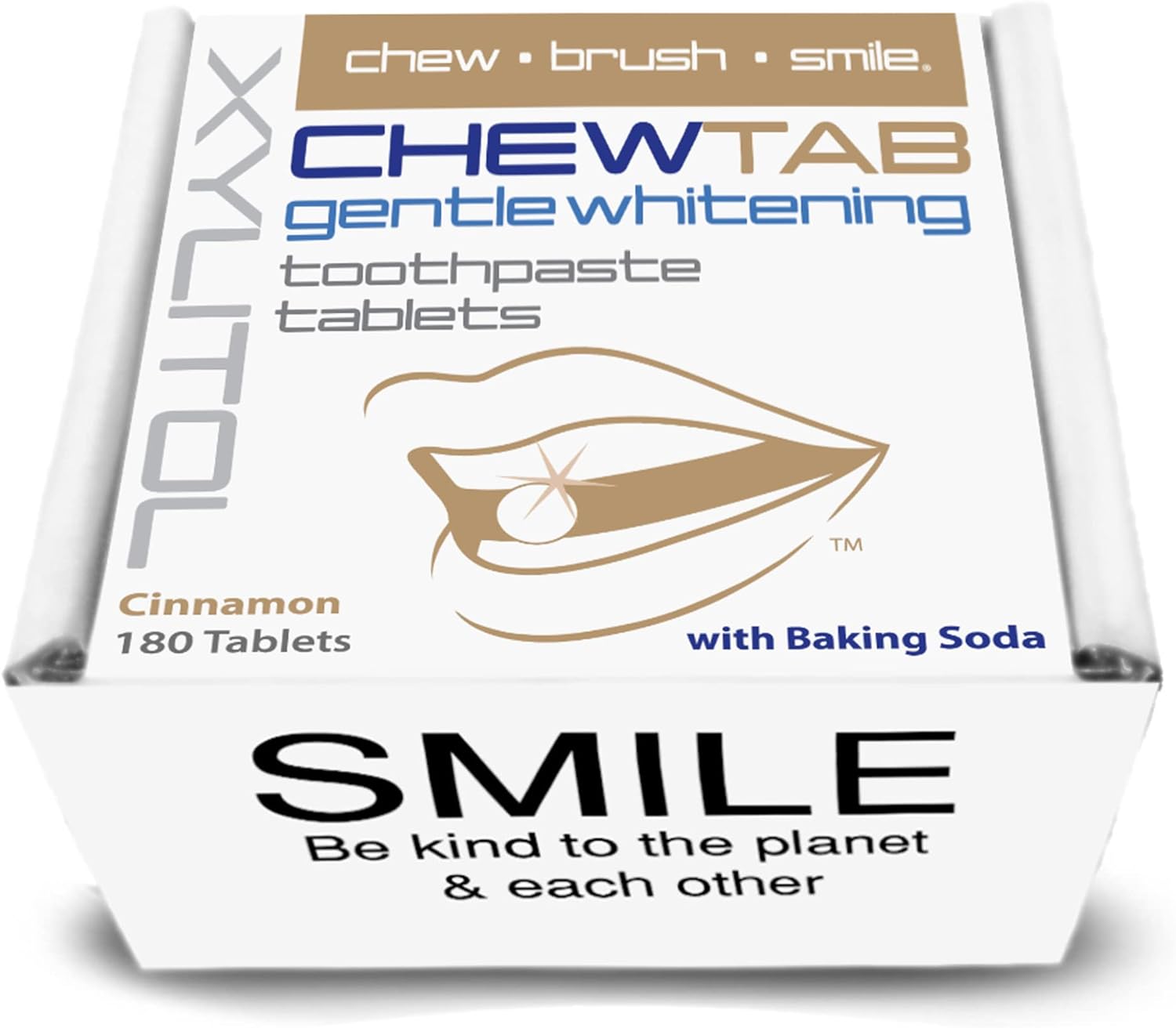 Weldental Chewtab Gentle Whitening Toothpaste Tablets Cinnamon Refill