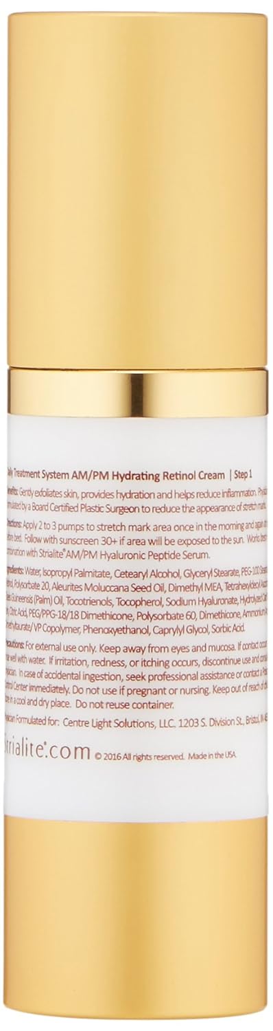 Strialite Daily Treatment System Hydrating Retinol Cream, 1