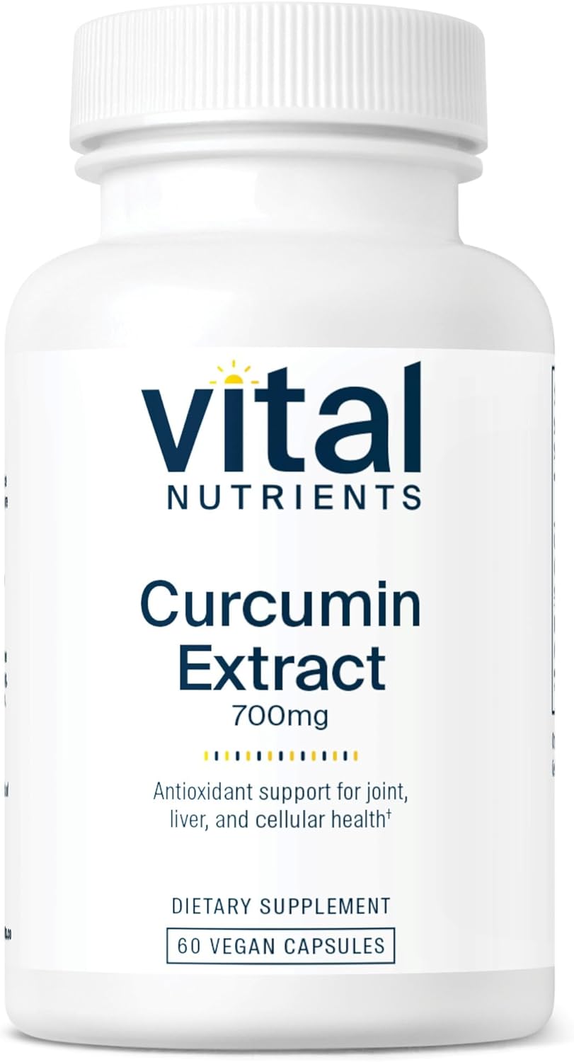 Vital Nutrients Curcumin Extract with Bioperine 700mg | Vega