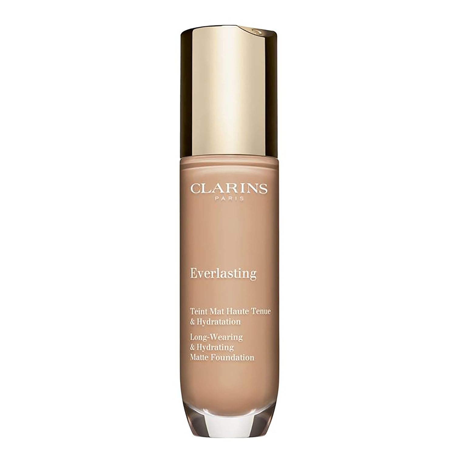 Clarins Everlasting Foundation | Full Coverage and Long-Wearing | Hides Imperfections, Evens Skin Tone and Provides 24-Hour Hydration and Hold