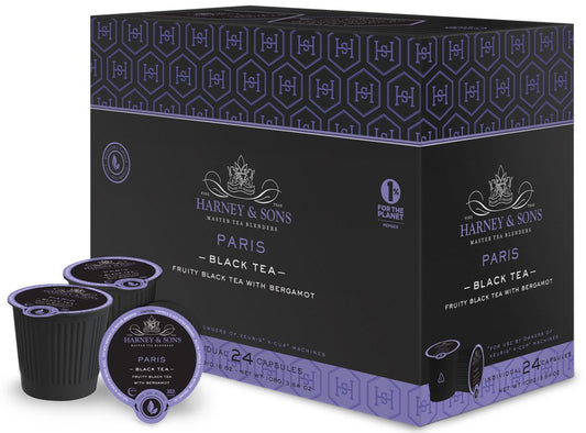 Harney and Sons Paris Black Tea Capsules, 24 Count