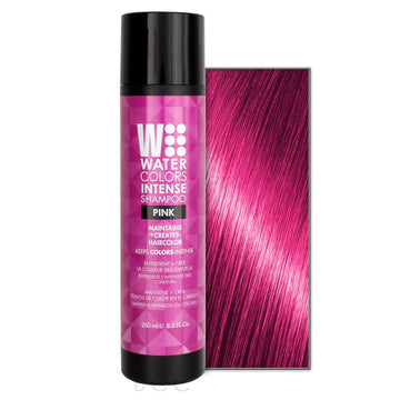 Watercolors Intense Color Depositing Sulfate & Paraben Free Shampoo, Maintains & Enhances Haircolor - Pink 8.5