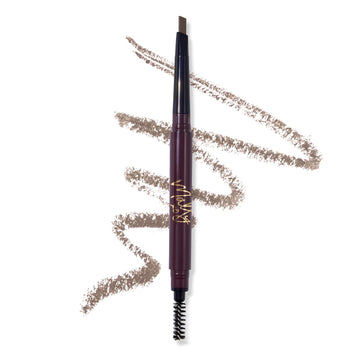 Mally Beauty Full Dreams Sculpting Brow Pencil - Taupe - Pencil + Brush - Angled Definer Tip