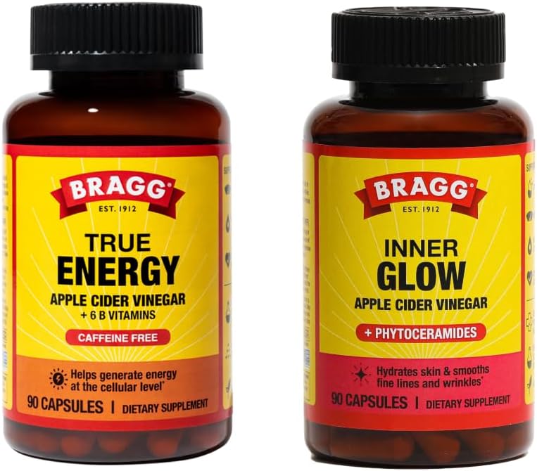 Bragg True Energy & Inner Glow Apple Cider Vinegar Capsules