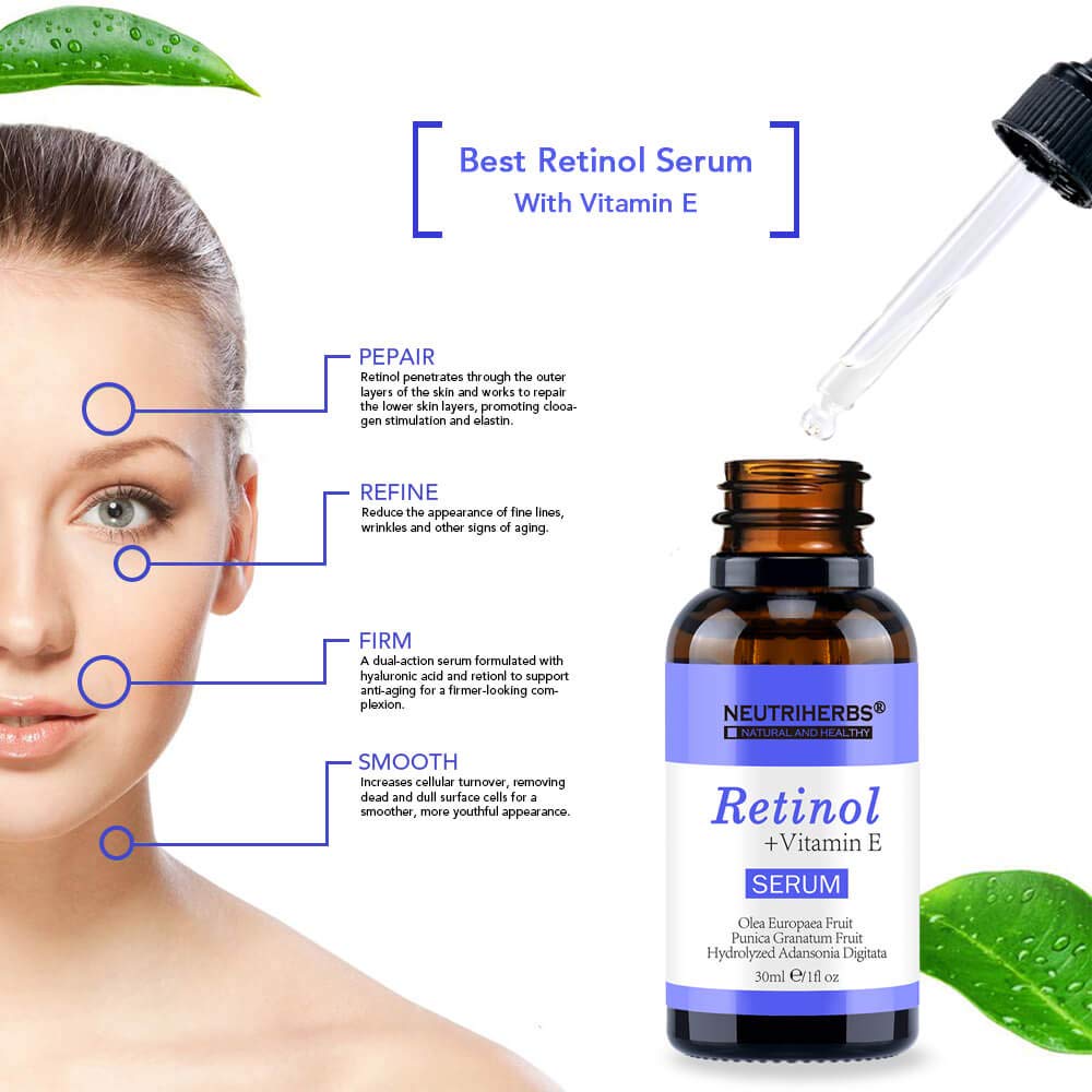 Esupli.com Neutriherbs Retinol Face Serum, Anti Aging Serum, Smooth Wri