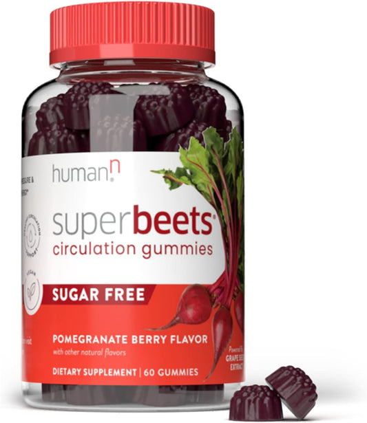 Humann Superbeets Circulation Gummies & Tart Cherry Gummies