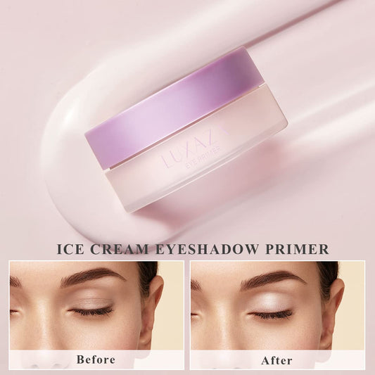 LUXAZA Eyeshadow Primer ? Setting Spray,Long Lasting Makeup Eye Primer and Spray.Blurring & Oil Absorbing Face Setting Spray For Makeup-(1.15 .  ?0.35 ?