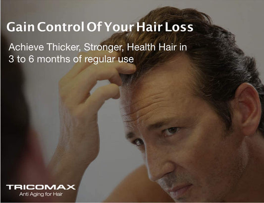 Tricomax™ Revitalizing Shampoo with Pure Hemp Seed Oil + TricoMax™ Stimulating Lotion | Hair Loss Treatment for Men and Women