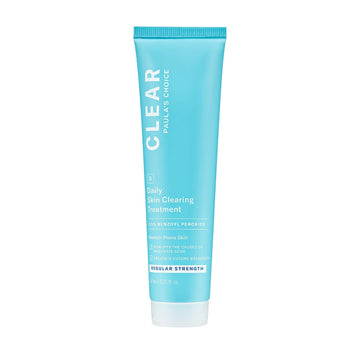 Paula’s Choice CLEAR Regular Strength Daily Skin Clearing Treatment with Benzoyl Peroxide for Facial Acne and Redness Relief, 2.25 .