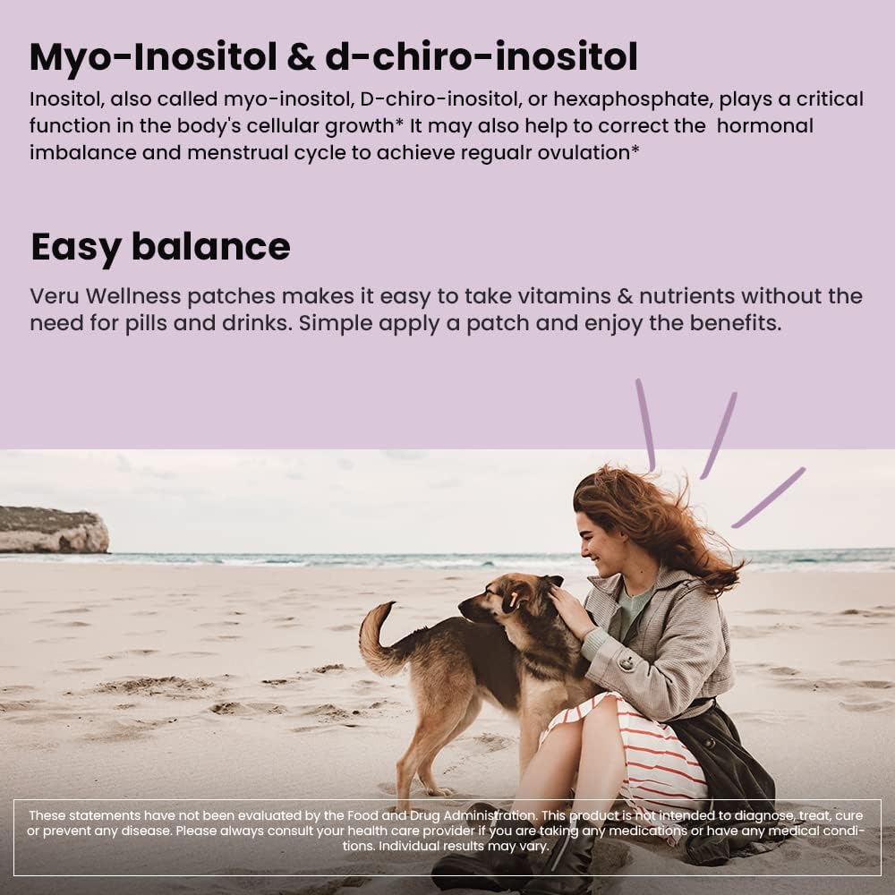  Veru Wellness Hormone Balance Myo Inositol & D-Chiro Inosit