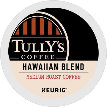 Tully's Coffee Hawaiian Blend, Medium Roast, Extra Bold, 24 Count Size: 24 Count FlavorName: Hawaiian Blend Model: 24 K-Cups (Home & Kitchen)
