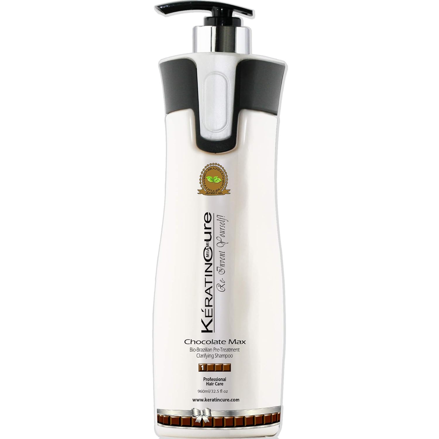 Keratin Cure Chocolate Max Clarifying Shampoo Deep Cleansing