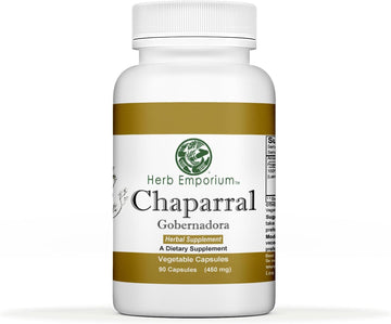 Chaparral (Gobernadora), 90 Capsules (450 Mg) By Herb Emporium (Pack O