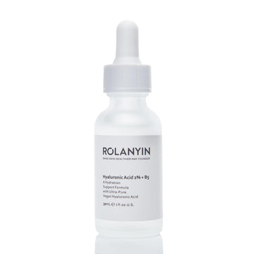 ROLANYIN Hyaluronic Acid 2% + B5 30 1   A Hydration Support Formula with Ultra-Pure Vegan Hyaluronic Acid and Vitamin B5