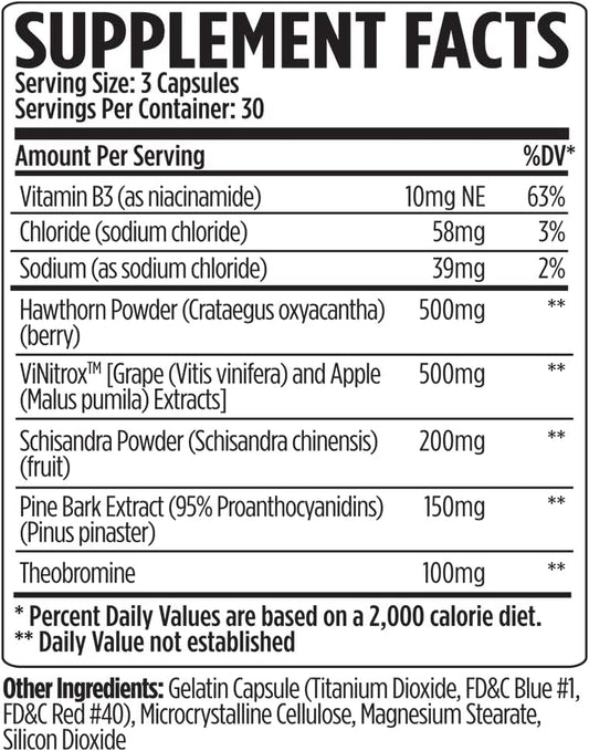 VMI Sports | Vasogen Ultra Nitric Oxide Booster | Stim Free Pre Workou