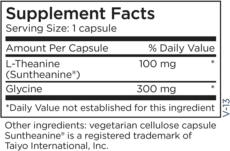 Metabolic Maintenance L-Theanine - 100 Milligrams Suntheanine, Relaxat