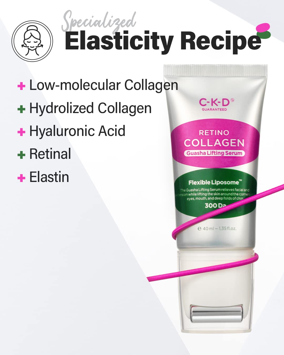 Esupli.com CKD Retino Collagen Small Molecule 300 Guasha Lifting Serum,