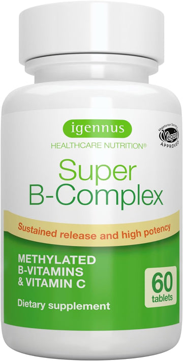 Super B-Complex ? Methylated Sustained Release Clean Label B Complex W