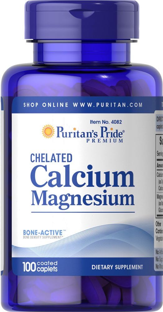 Puritan's Pride Calcium Magnesium Chelated