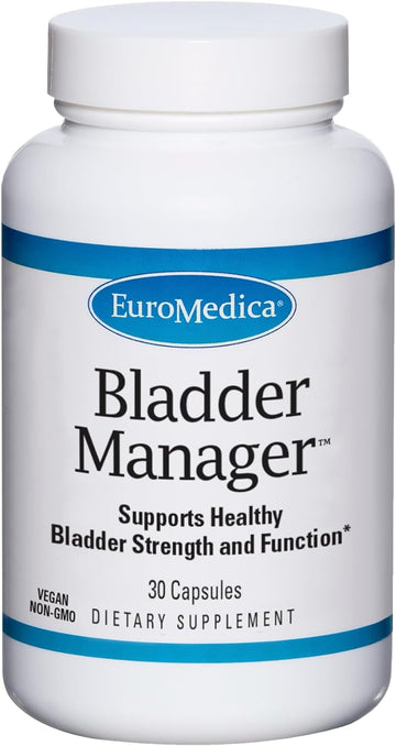 Euromedica Bladder Manager - 30 Capsules - Clinically-Studied Herbal S