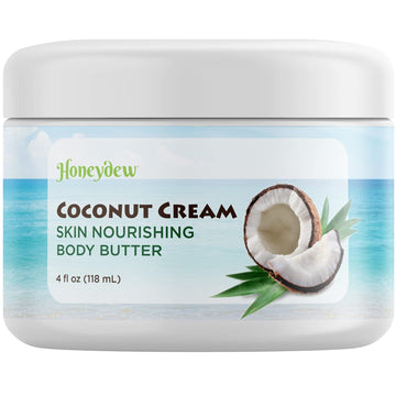 Deep Moisturizing Fragrance Free Lotion - Silicone Free Coconut Body Butter for Women and Mens Very Dry Skin with Silky Smooth Shea Cocoa and Kokum Butters - Unscented Body Lotion for Dry Skin Relief