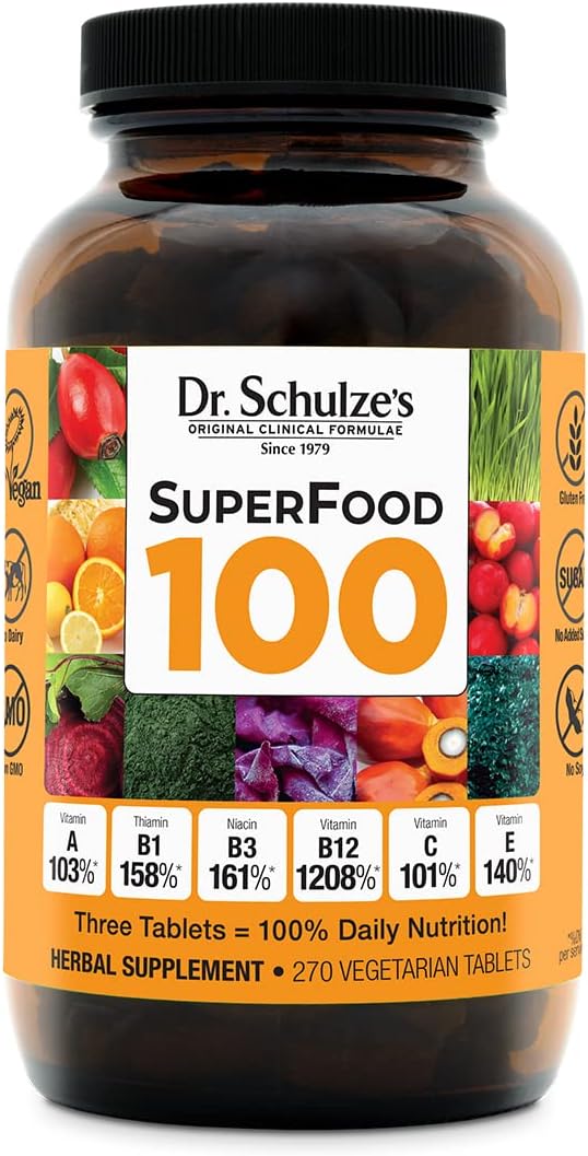 Dr. Schulze'S | Superfood 100 | Vitamin & Mineral Herbal Concentrate |