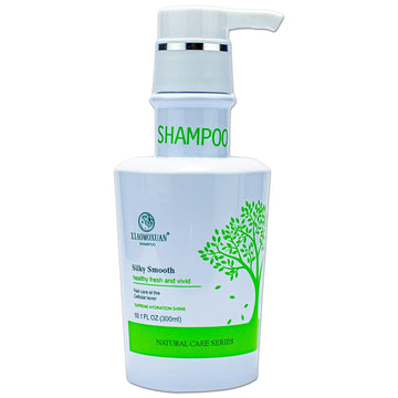 Xiaomoxuan Organic Tea Tree Oil Moisturizing Shampoo Sulfate-Free Paraben-Free - Revitalize and Restore Shampoo - All-Natral Hair Moisturizer and Deep Scalp Cleansing Shampoo Fortify Hair Treatment