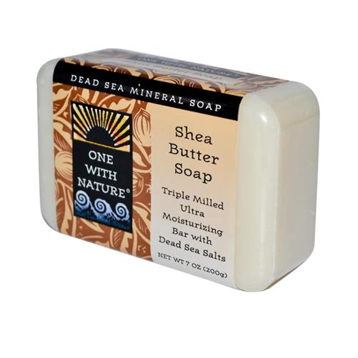 One With Nature Soap Bar Shea Butter