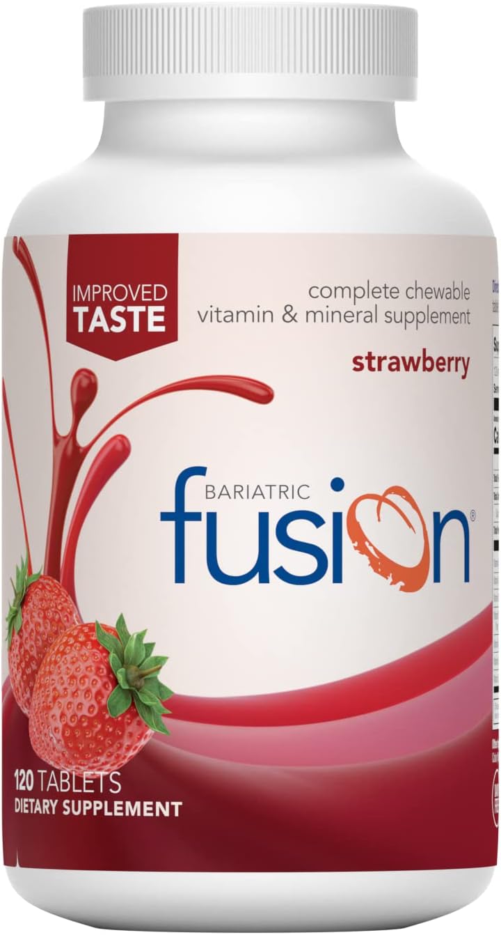 Bariatric Fusion Strawberry Complete Chewable Bariatric Multivitamin W