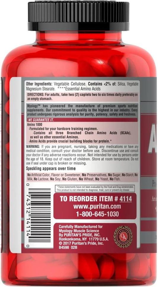 Myology Amino 1000-190 Caplets