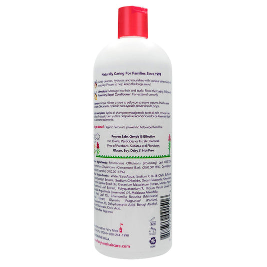 Fairy Tales Rosemary Repel Lice Shampoo- Daily Kids Shampoo for Lice Prevention, 32   (Pack of 1)