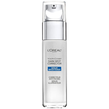 Dark Spot Corrector Face Serum for Even Skin Tone by L’Oreal Paris, Youth Code Anti-Aging Serum, Non-greasy, 1.0