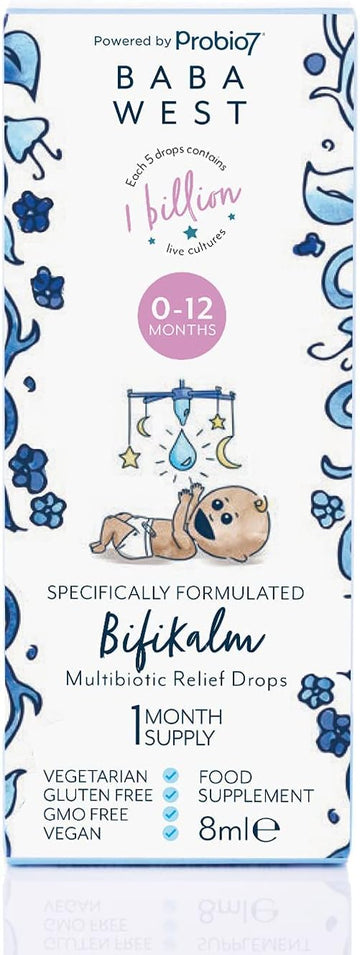 Probio7 Bifikalm Infant Colic Drops for Babies 1 Billion Bacteria, 8 m30 Grams