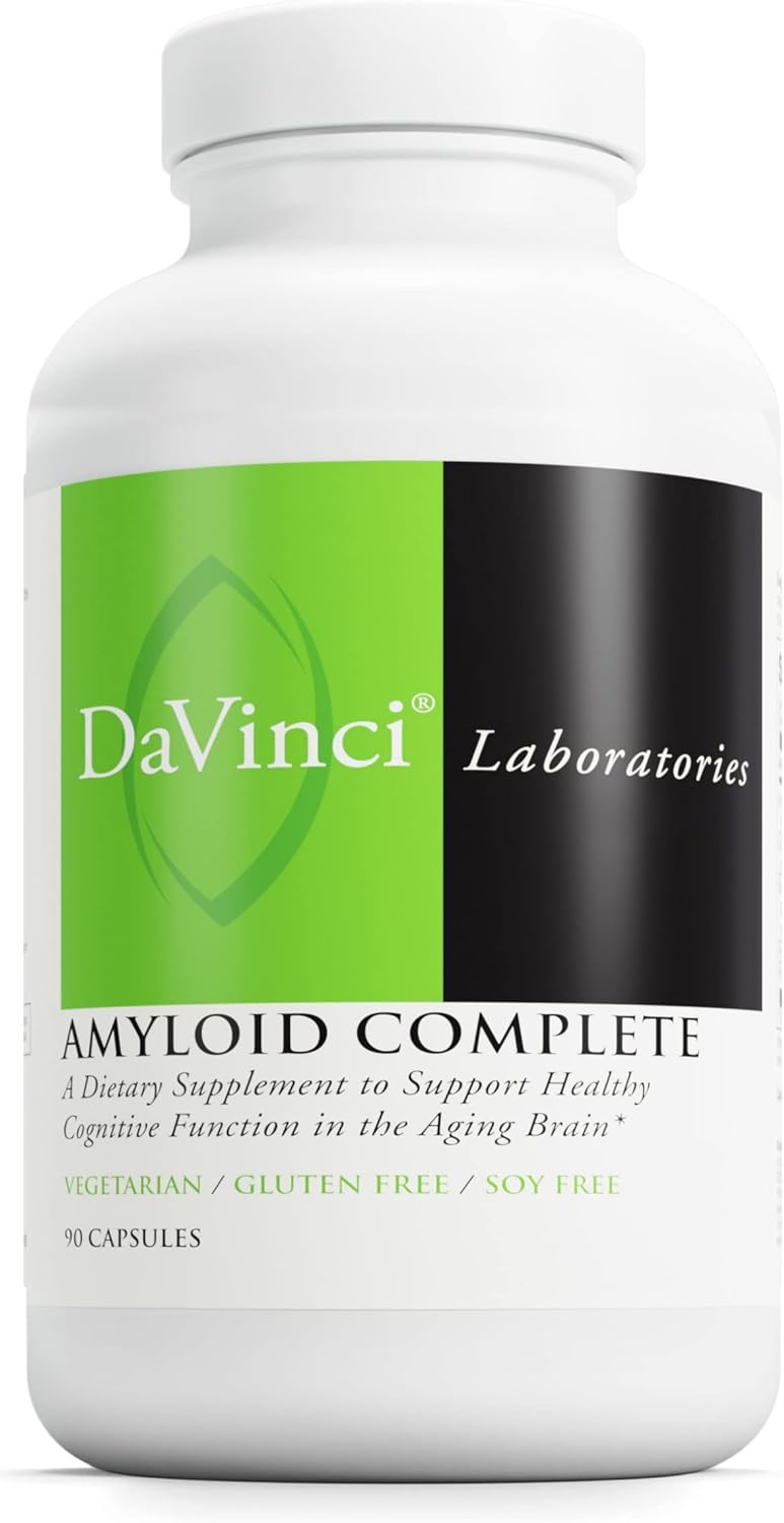 Davinci Labs Amyloid Complete - Dietary Supplement To Support Cognitiv