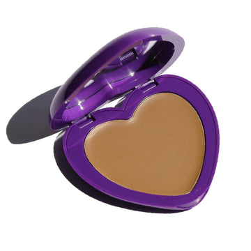 Half Caked Candy Paint Bronzer | cream bronzer, vegan & cruelty-free, clean beauty, fragrance-free, glass skin finish | 5g (Heatwaves)