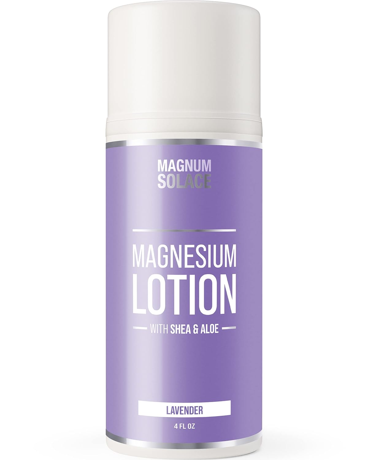 Magnesium Lotion ? Super Concentrated ? Made with Aloe and Shea ? For Leg Cramps, Sore Muscles & Joints, Rejuvenation ?