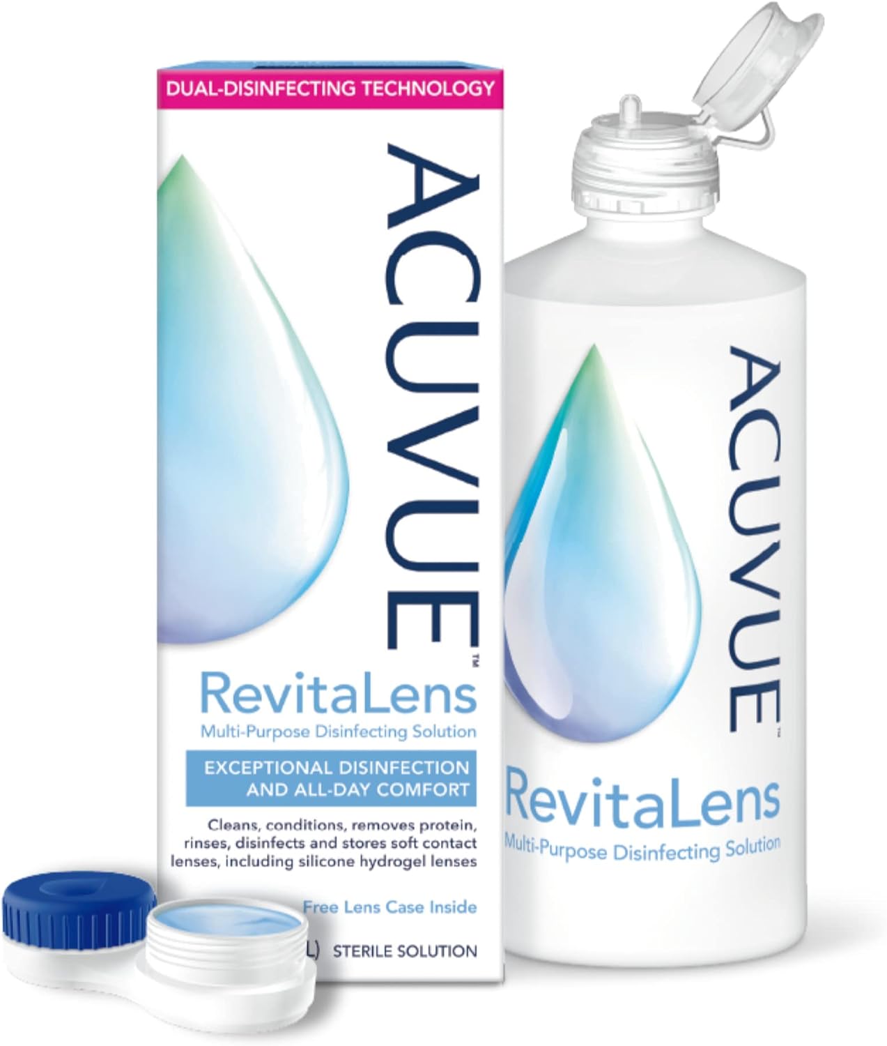 ACUVUE® RevitaLens Multi-Purpose Disinfecting Solution, 10 oz