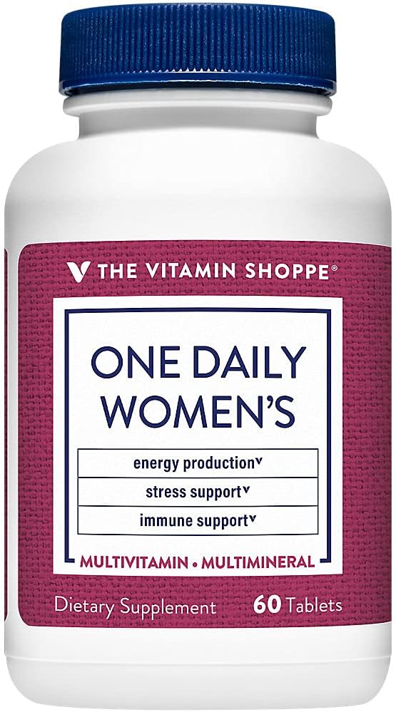 The Vitamin Shoppe One Daily Women'S Multivitamin (60 Tablets)