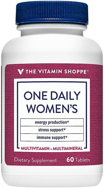 The Vitamin Shoppe One Daily Women'S Multivitamin (60 Tablets)