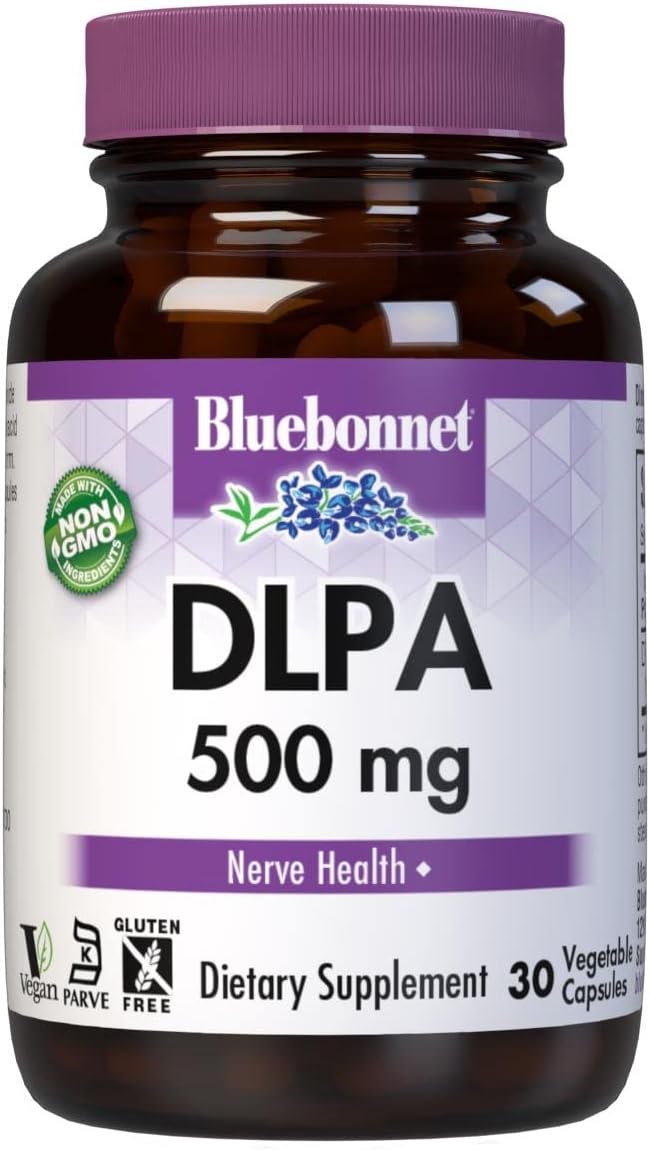 Bluebonnet Nutrition Dlpa (Dl-Phenylalanine) 500 Mg, Free-Form Amino A