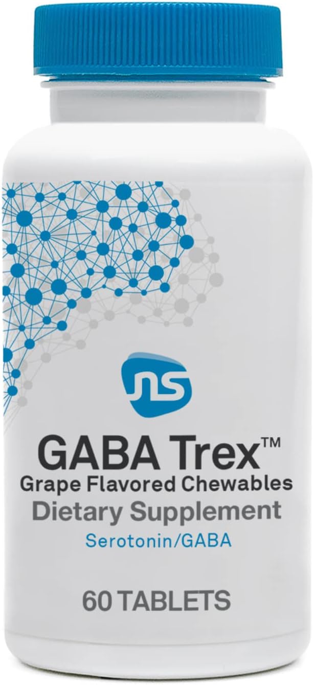 NeuroScience GABA Trex - L-Theanine Chewables to Support Calm and Slee