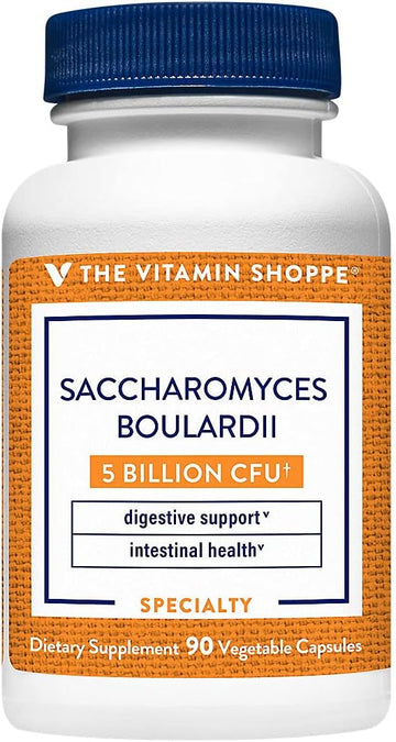 The Vitamin Shoppe Saccharomyces Boulardii 5 Billion, Supports Digesti2.89 Ounces