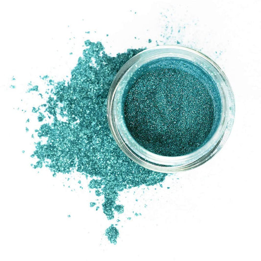 Mehron Makeup Precious Gem Loose Pigment Shimmering Eye Powder (.17 ) (Turquoise)