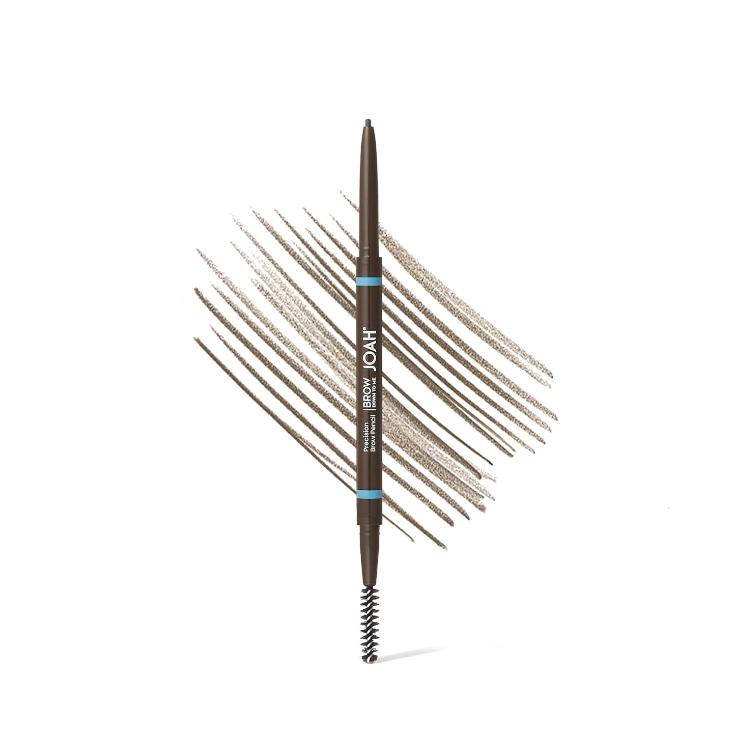 JOAH Brow Down To Me Precision Brow Pencil with Built-In Spoolie, Ebony