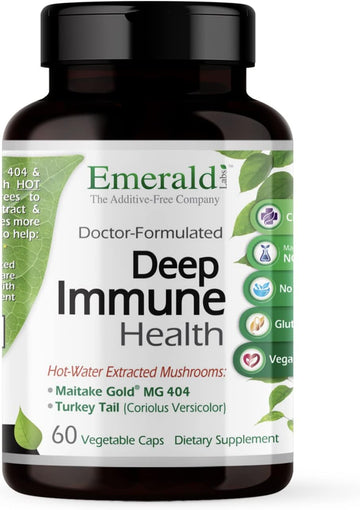 Emerald Labs Deep Immune Health - Daily Supplement with Mushroom Extra