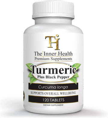 The Inner Health Turmeric Curcumin with Black Pepper Complex - Release