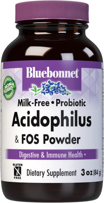 BlueBonnet Probiotic Acidophilus Plus FOS Powder, 3 Ounce5.6 Ounces