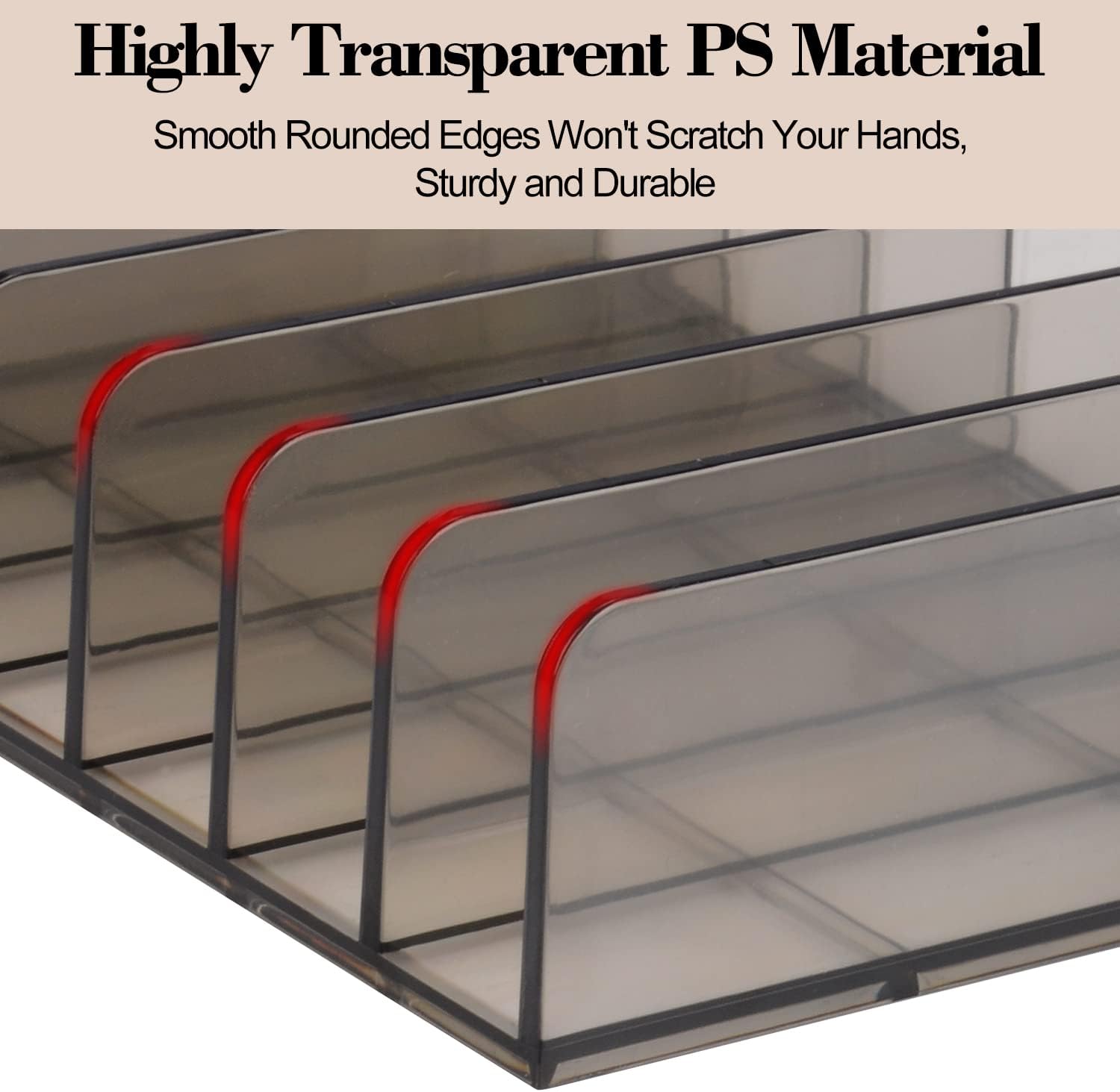 YF Eyeshadow Palette Organizer, Plastic Divided Makeup Palet